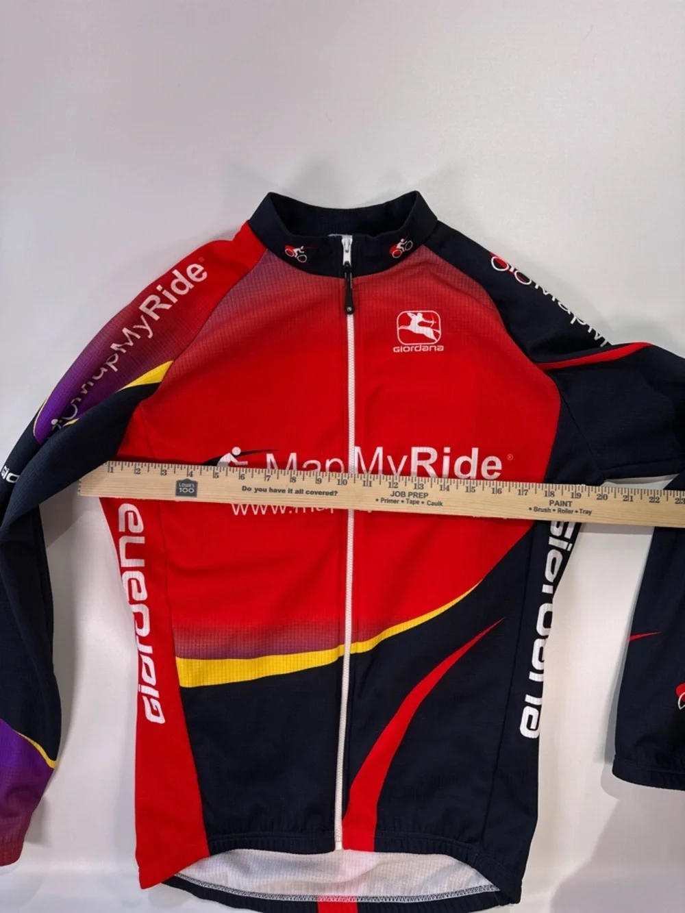 Giordana Mens Thermal Cycling Jersey Fleece Lined Full Zip M
